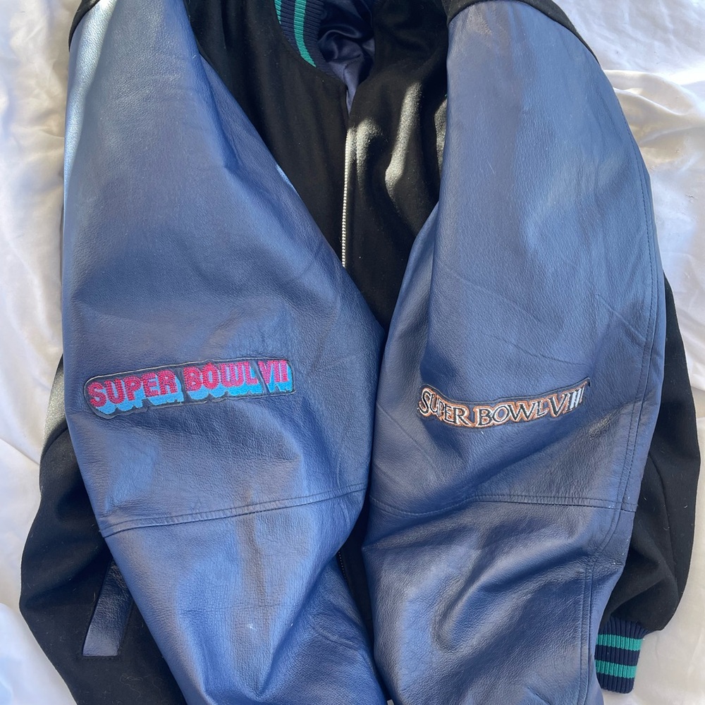 NFL Black and Blue Super Bowl Champion Jacket - Picture 9 of 13